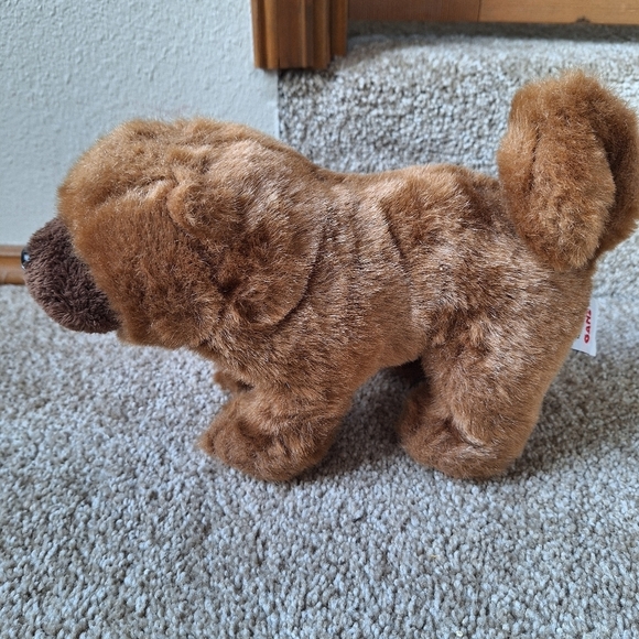 Ganz Webkinz Classic Chow Chow HM415 brown plush dog - Picture 2 of 6